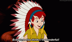 Peter Pan Animated Movie Quote GIF