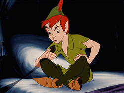 Peter Pan Animated Movie Scratching Head GIF