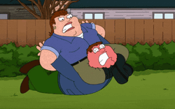 Peter's Sister Bully Peter Griffin GIF