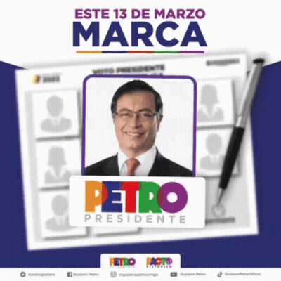 Petro Presidente Poster Man In Suit GIF