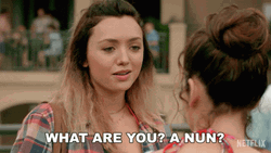 Peyton List And Mary Mouser Cobra Kai  GIF