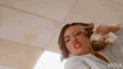 Peyton List Cobra Kai Robby Fight Punch GIF
