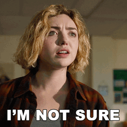 Peyton List Im Not Sure GIF