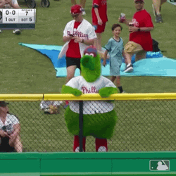 Phanatic Waving At Audience GIF
