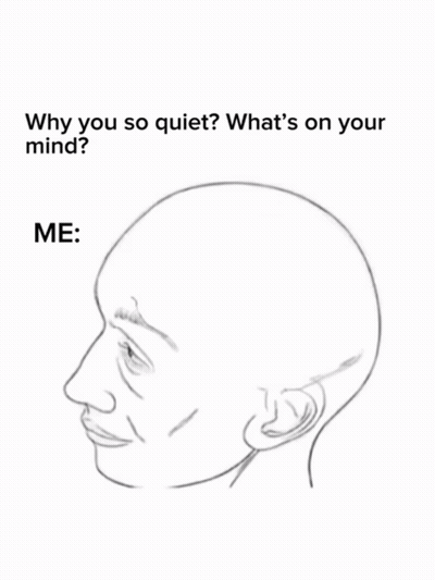 Phenix Asking Why You're Quiet GIF