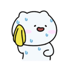 Phew Forced Grin Sticker GIF