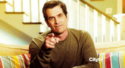 Phil Dunphy From Modern Family Pointing At You GIF