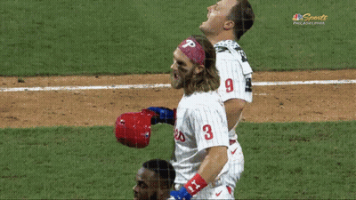 Philadelphia Baseball Player With Headband GIF