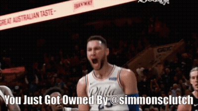 Philadelphia Basketball Player Celebrates