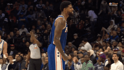 Philadelphia Basketball Player During Game GIF