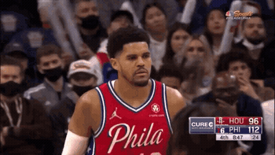 Philadelphia Basketball Player Standing GIF