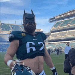 Philadelphia Eagles Batman Mask GIF