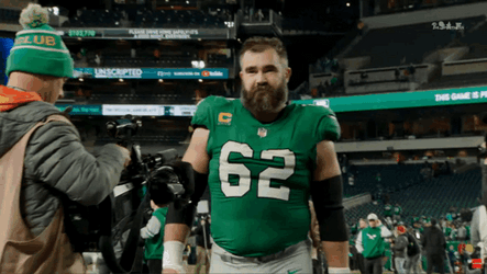 Philadelphia Eagles Jason Kelce Lets Go GIF