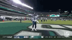 Philadelphia Eagles Player Fly Like An Eagle GIF