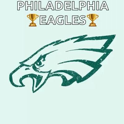 Philadelphia Eagles Win Trophy Poster GIF