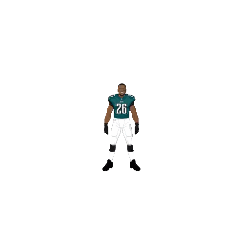 Philadelphia Football Player Saquon Barkley Sticker