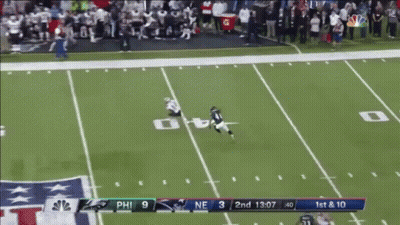Philadelphia Patriots Vs New England Patriots Football Game GIF