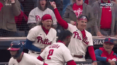 Philadelphia Phillies Celebrating Win GIF