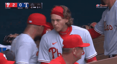 Philadelphia Phillies Player Talking GIF