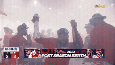 Philadelphia Phillies Post Season Berth Banner GIF