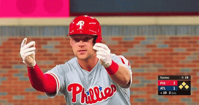 Phillies Baseball Player Giving Thumbs Up GIF