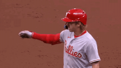 Phillies Baseball Player Pointing GIF