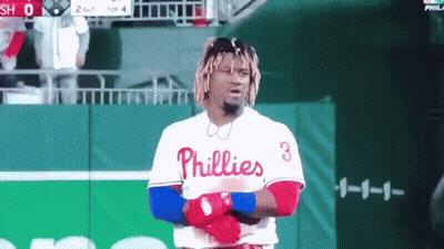 Phillies Baseball Player Standing GIF