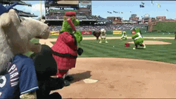 Phillies Phanatic Mascot GIF