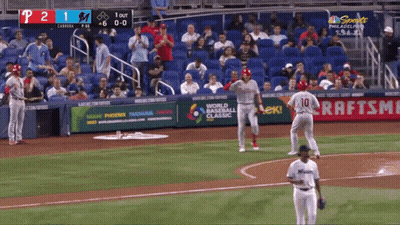 Phillies Vs Marlins Baseball Game GIF