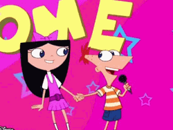 Phineas And Ferb Enjoy Singing  GIF