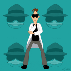 Phineas And Ferb Movies Dancing Perry  GIF