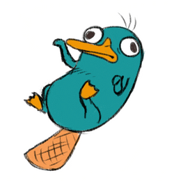 Phineas And Ferb Perry The Platypus Claw  GIF