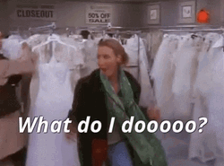 Phoebe Panicking What Do I Do  GIF