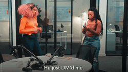 Phoebe Robinson Shocked After Receiving Text Message GIF