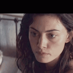 Phoebe Running Face Reaction GIF