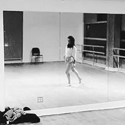 Phoebe Running Trying To Learn How To Dance GIF