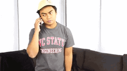 Phone Call To Death Drop Funny GIF