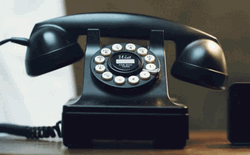 Phone Ringing Beautiful Vintage Crosley GIF