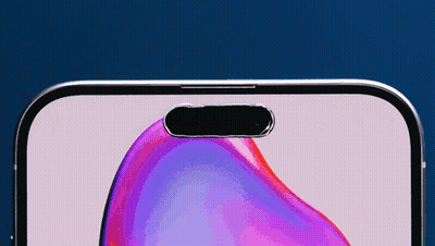 Phone Screen With Purple Balloon GIF