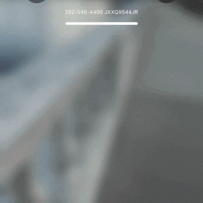 Phone Screen With Wallet Icon On Top Left GIF