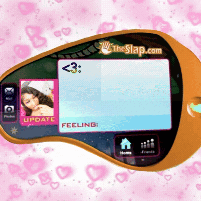 Phone Showing Slap.com GIF