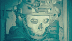 Phonk Sad Skull Soldier GIF