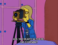Photographer Lady The Simpsons