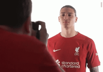 Photoshoot Of Darwin Núñez GIF