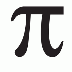 Pi Day Pi Symbol Writing Text GIF | GIFDB.com