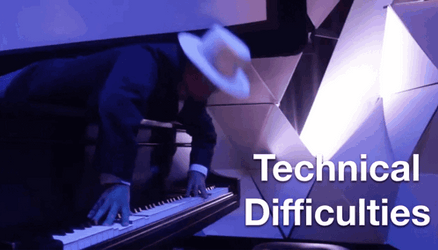 Piano Technical Difficulties GIF