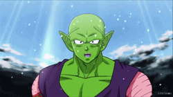 Piccolo Amazed Face GIF