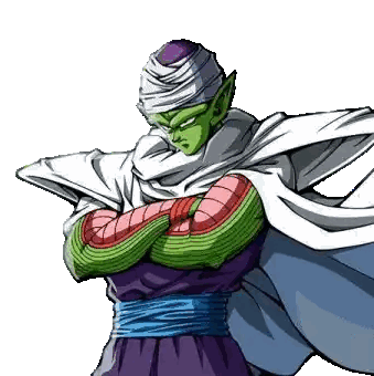 Piccolo Crossed Arms Sticker