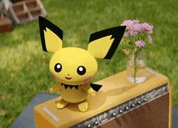 Pichu Moving Its Head GIF