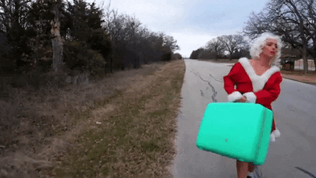 Pick Me Up I'm Lady Santa GIF